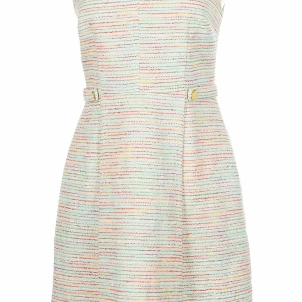 Cynthia Steffe Pastel Striped Mini Dress